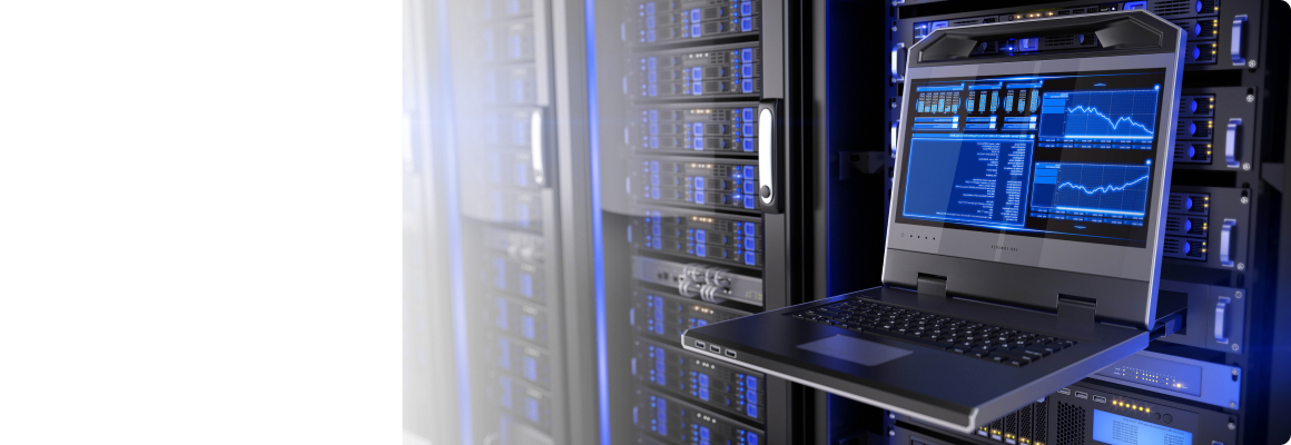 Monitoring Data Center servers' activity, maintenance, troubleshooting with this laptop.