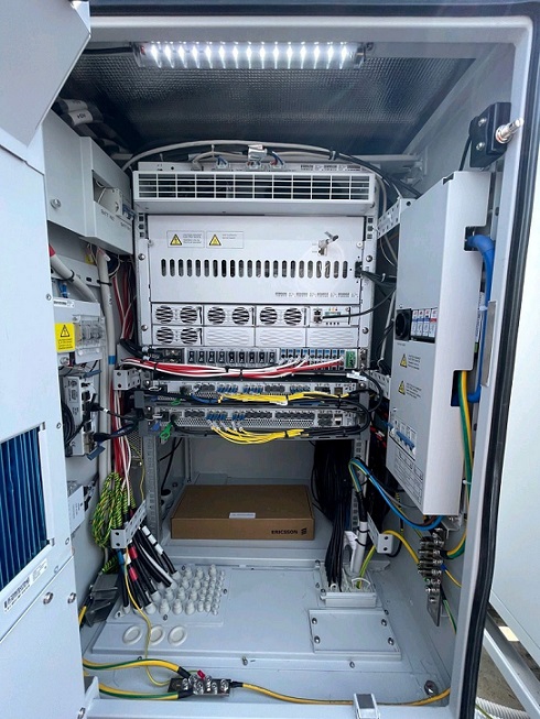Installation of transmission magazines to sites