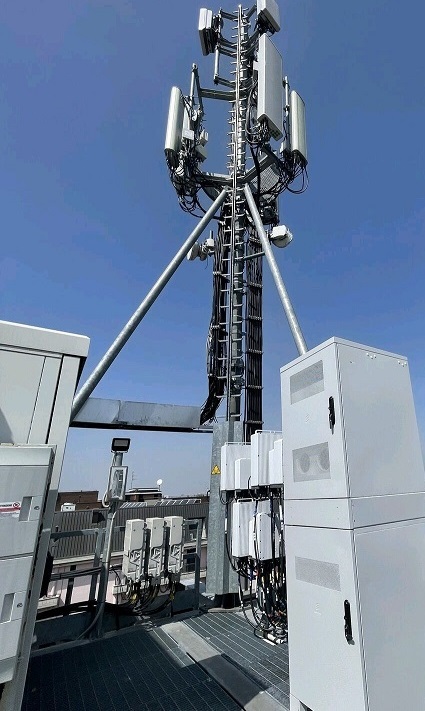 Kanombe Airport - Installation of new BBS outdoor cabinet